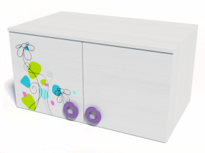 Антресоль к шкафу Цветы New