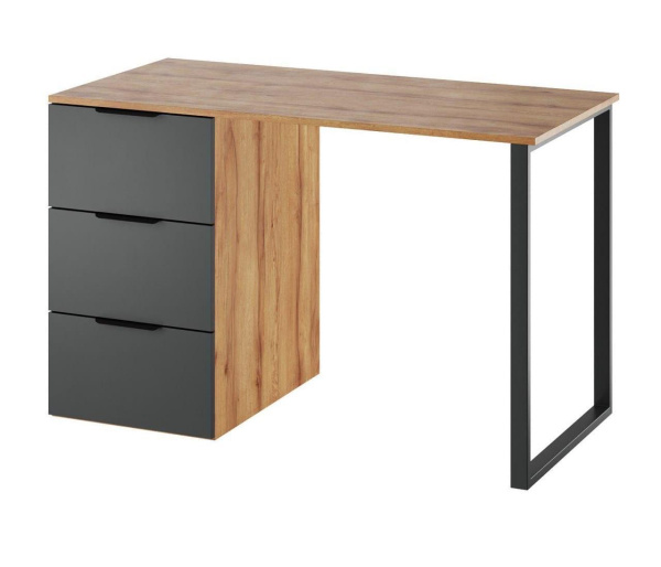 Стол 1400 мм коллекции Брайт Графит 