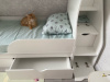 Двухъярусная кровать Альфа 180*80 (цвет белый) от Династия Kids