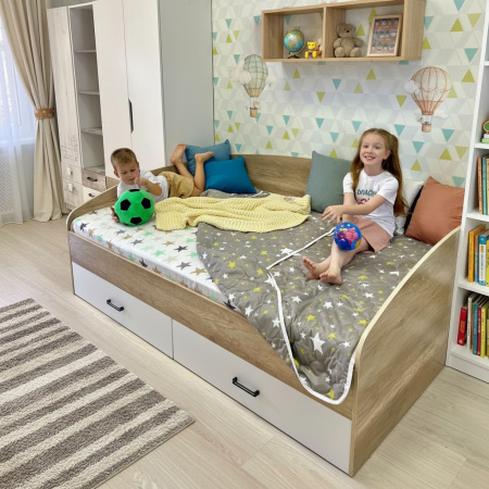 Кровать коллекции Твой Стиль New 200х90  от Династия Kids