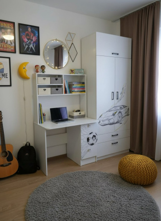 Шкаф коллекции Престиж New (с принтом) от Династия Kids