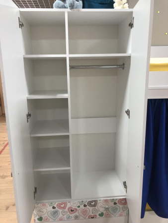 Шкаф гардеробный коллекции Анита  от Династия Kids