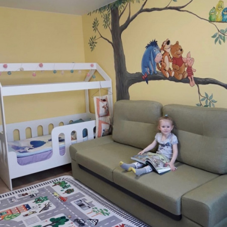 Кровать детская Домик Теремок 160х80  от Династия Kids