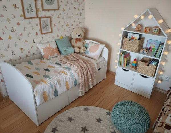 Стеллаж детский Домик-3  от Династия Kids