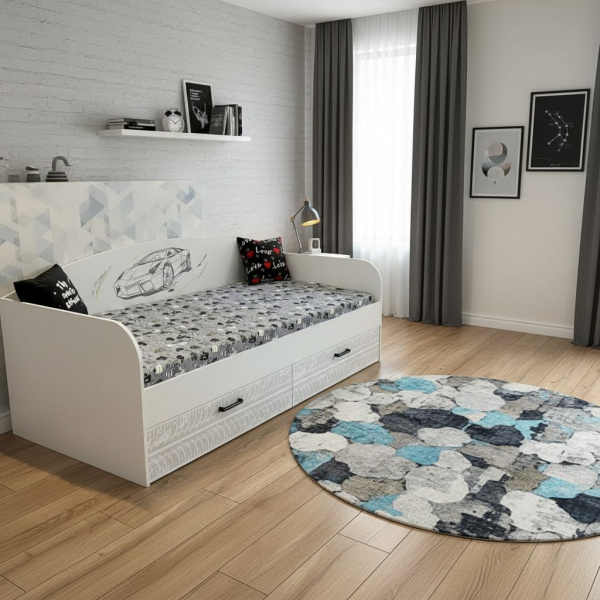 Кровать коллекции Престиж 190х90 от Династия Kids