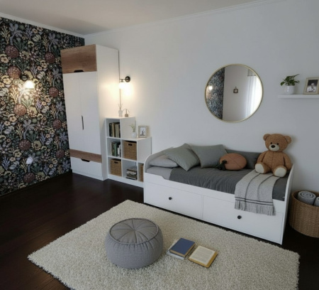 Шкаф коллекции Лайт Лофт (дуб каньон + белый) от Династия Kids