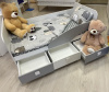 Кровать 160х80 Умка-5 (серебро+белый)  от Династия Kids