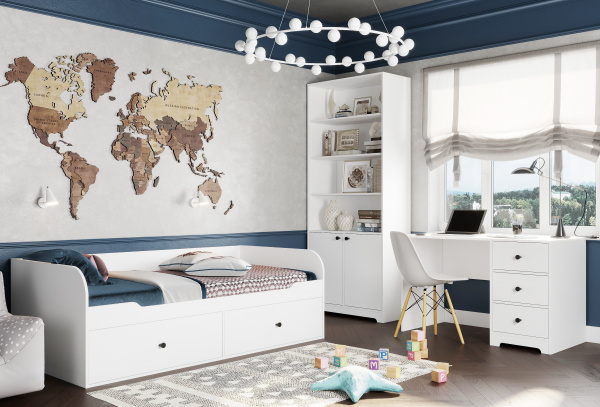 Стол  1400 мм коллекции Норд  от Династия Kids