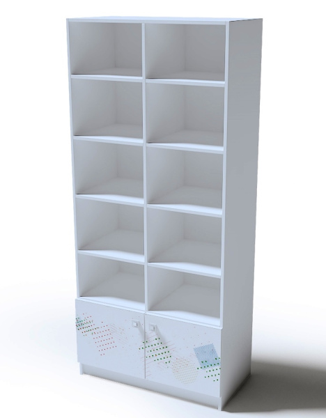 Стеллаж коллекции мебели Футбол от Династия Kids