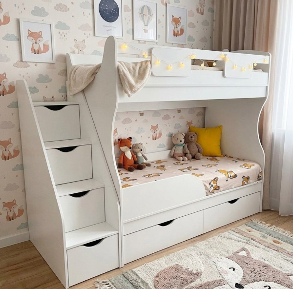 Кровать 2-х ярусная Альфа МИНИ 180х80 